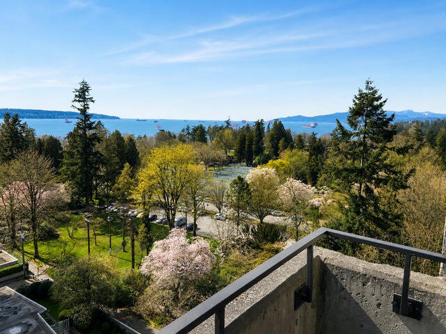 View over Nelson Park to English Bay
